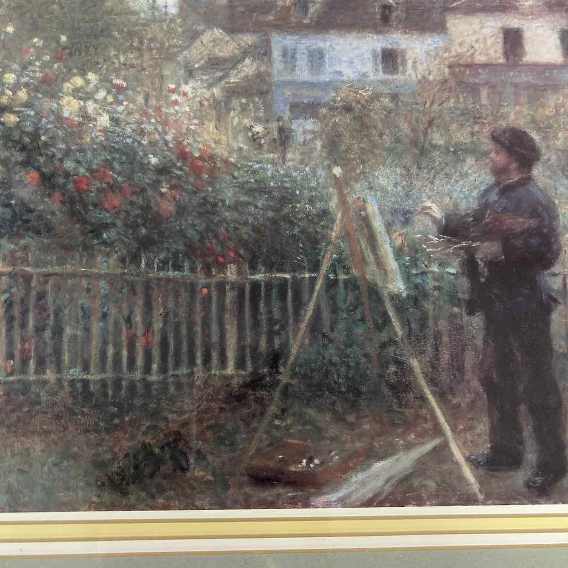 Picture of Artist Painting on Easel