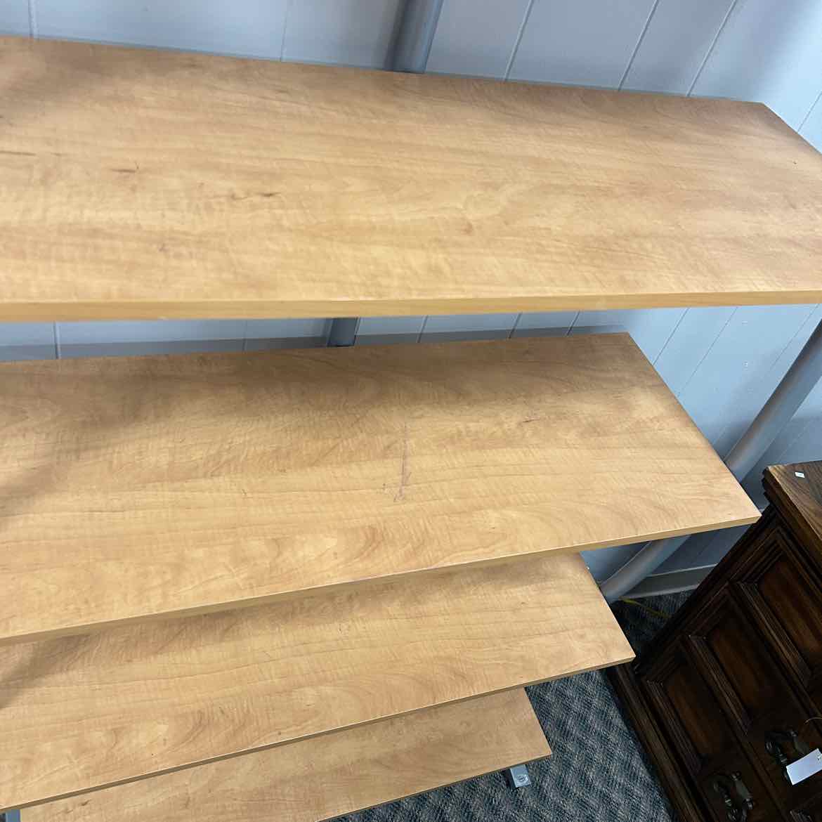 Wood & Metal Shelf