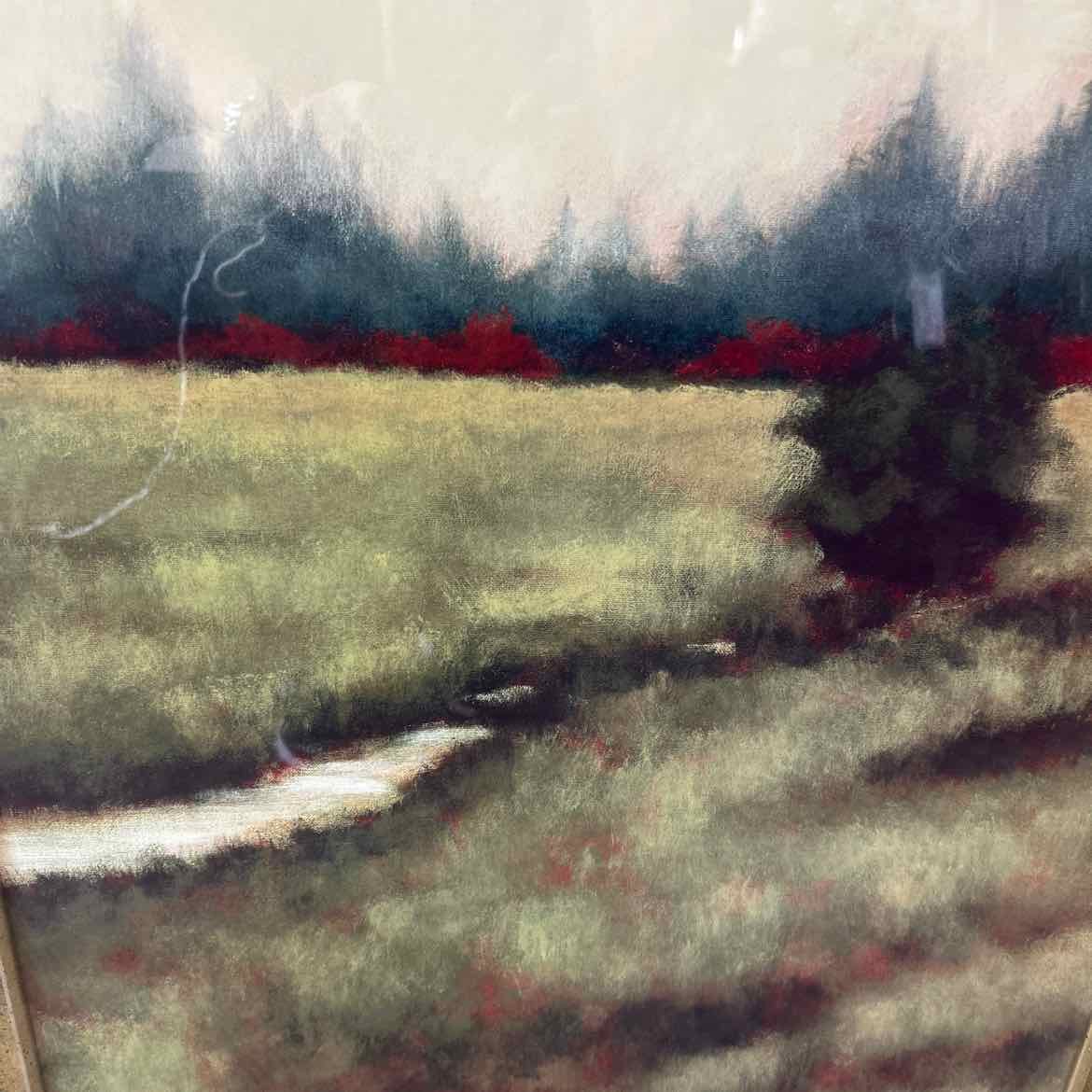 Gold Framed "Lazy River"