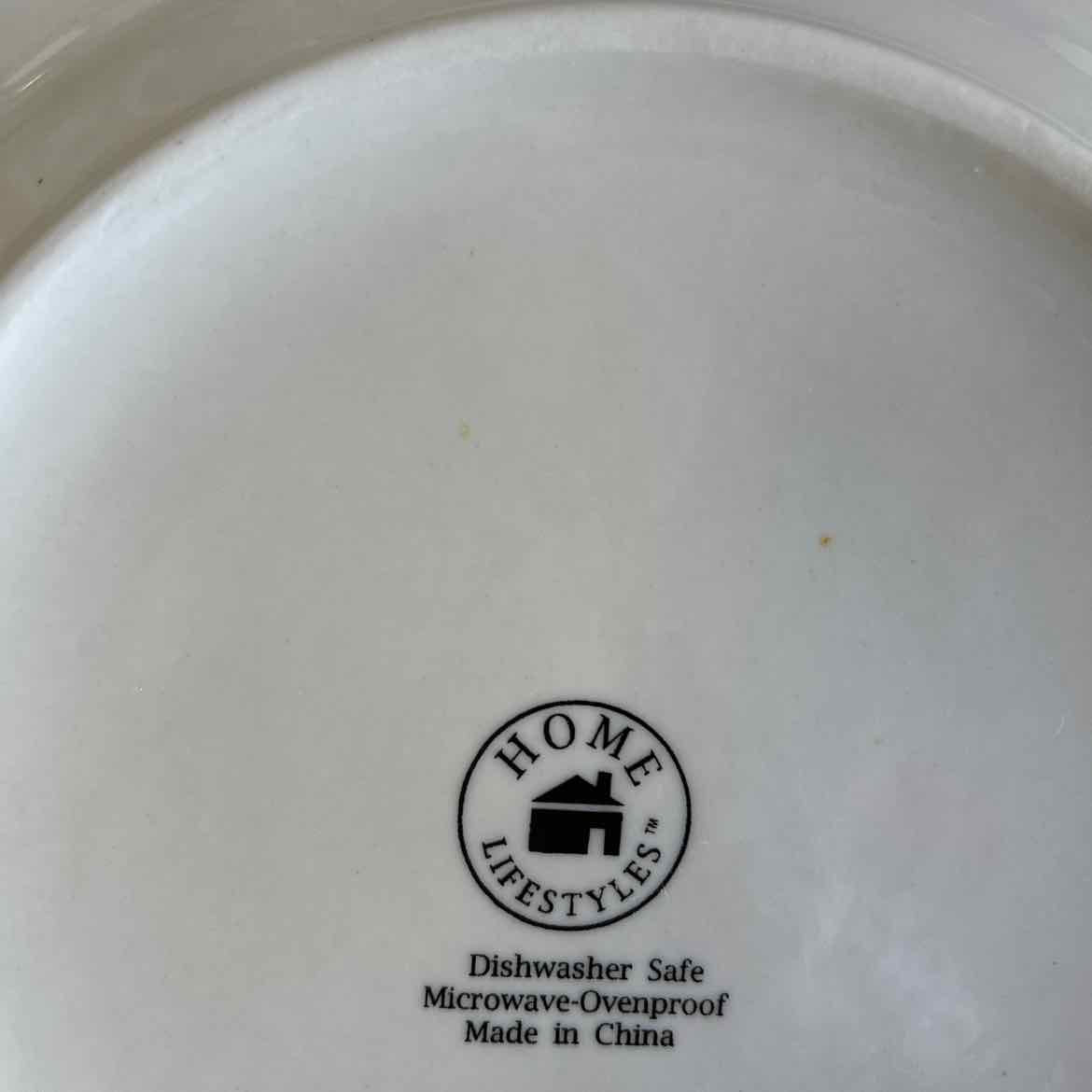 Set of 6 Snowman Plates