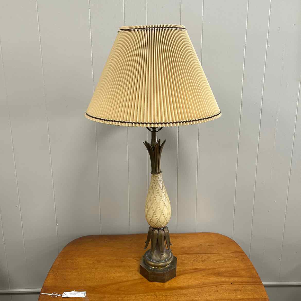 Brass Pineapple Lamp