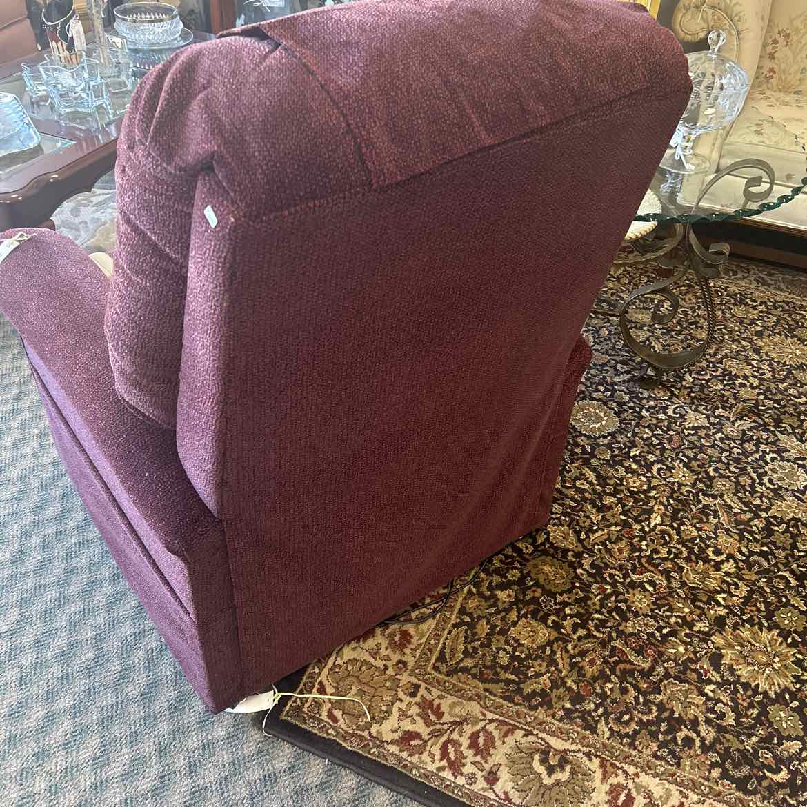 Purple Recliner -Power Lift
