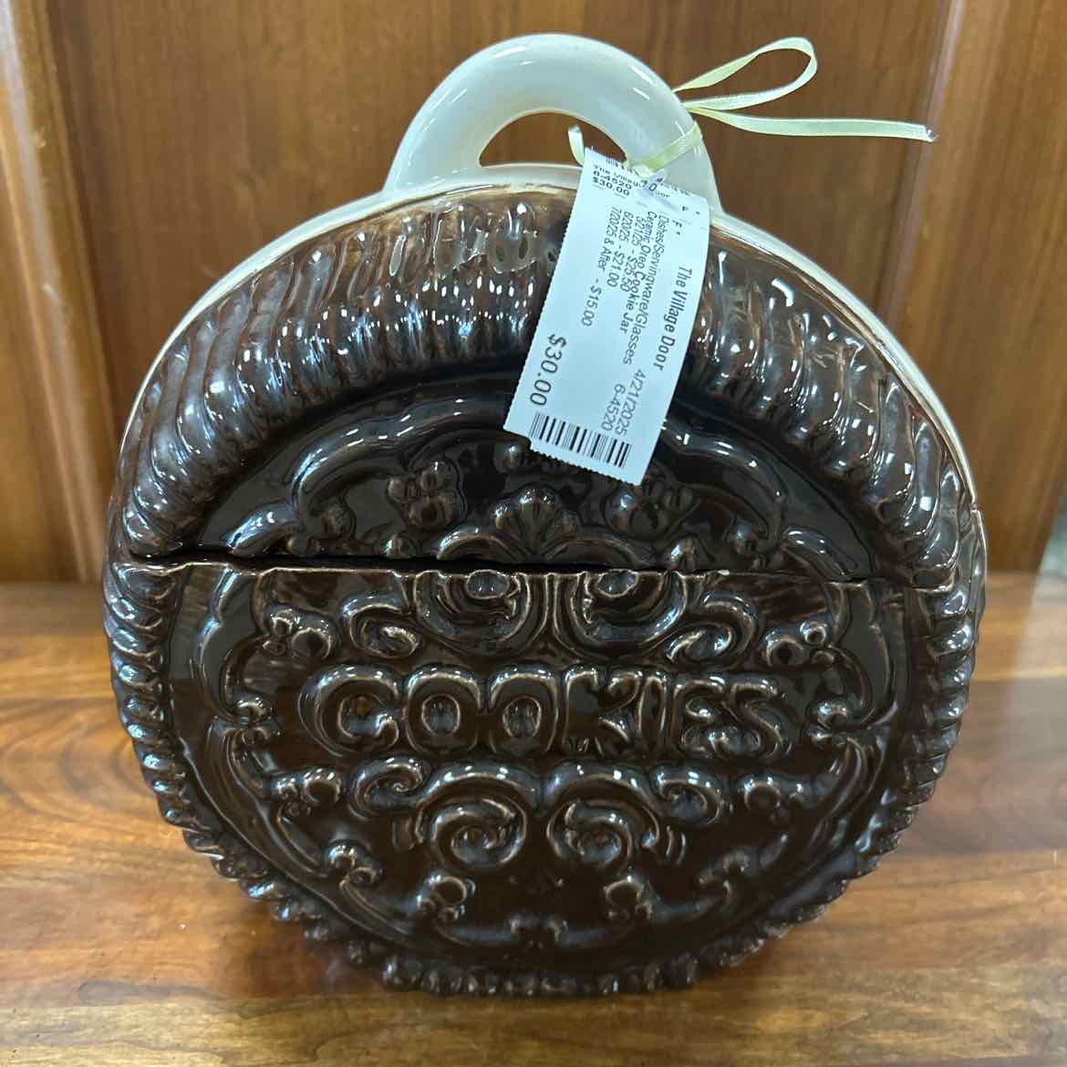 Ceramic Oreo Cookie Jar