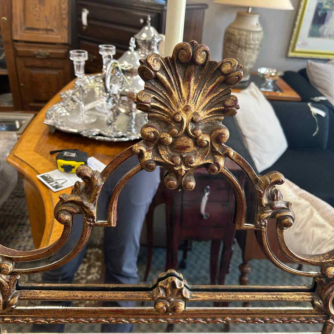 LaBarge Ornate Mirror