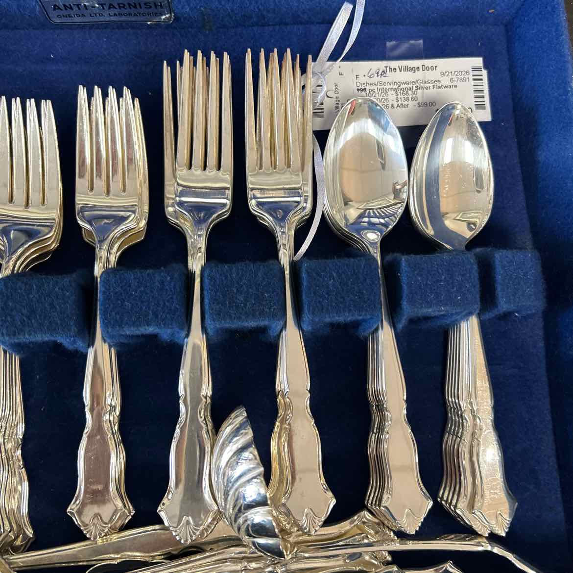 69 pc International Silver Flatware