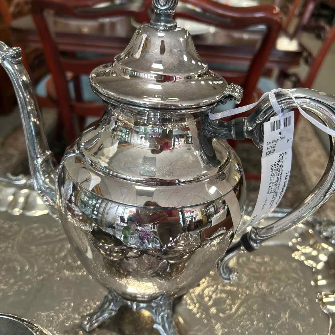 3 pc Silverplate Coffee Set