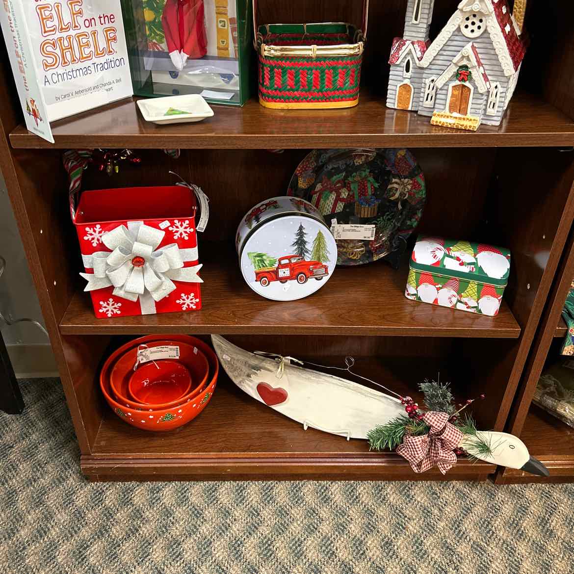 Tall Wood Bookcase w/5 Shelves