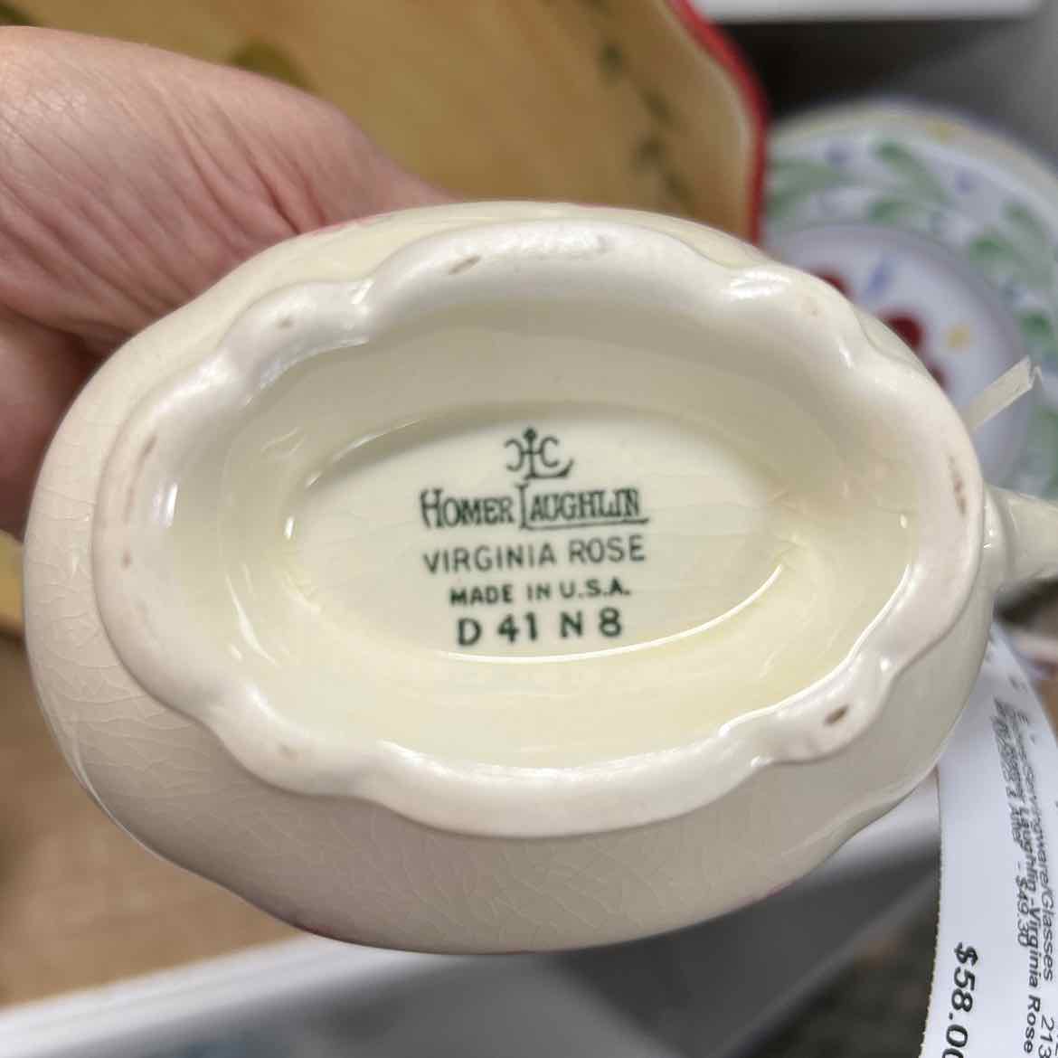 48 pc Homer Laughlin -Virginia Rose