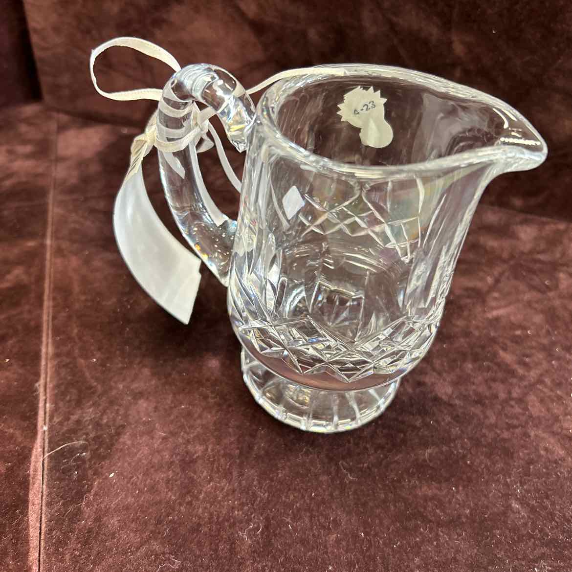 Waterford Footed Sugar & Creamer