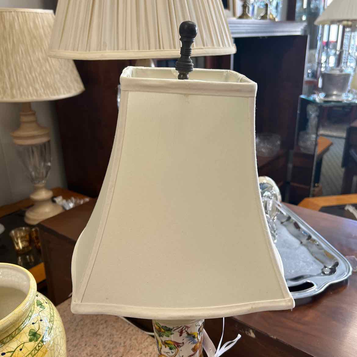 Italian Painted Lamp