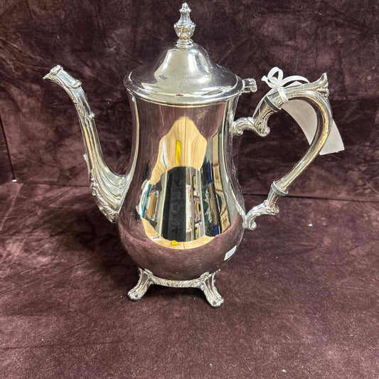 Silverplate Footed Coffee Pot