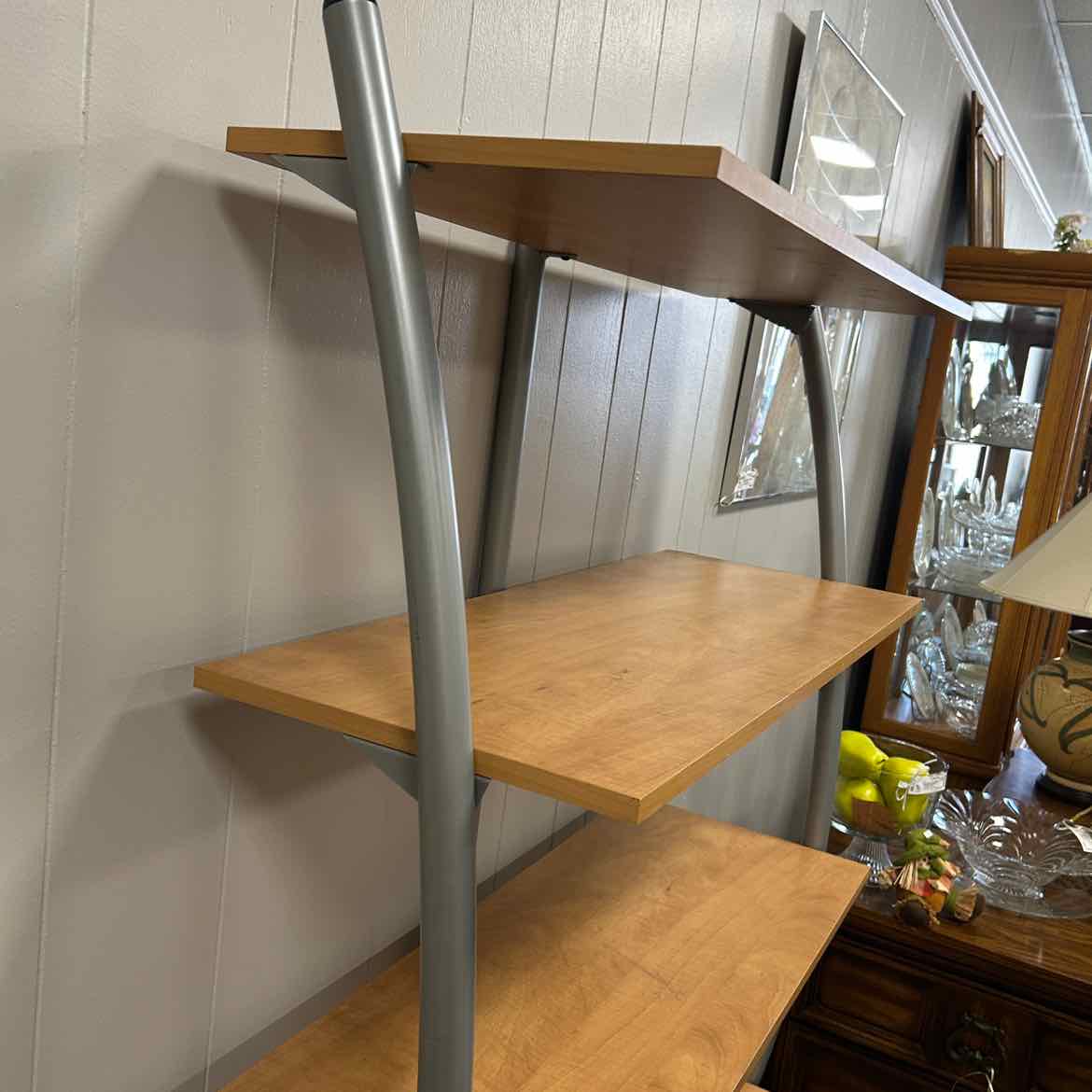 Wood & Metal Shelf