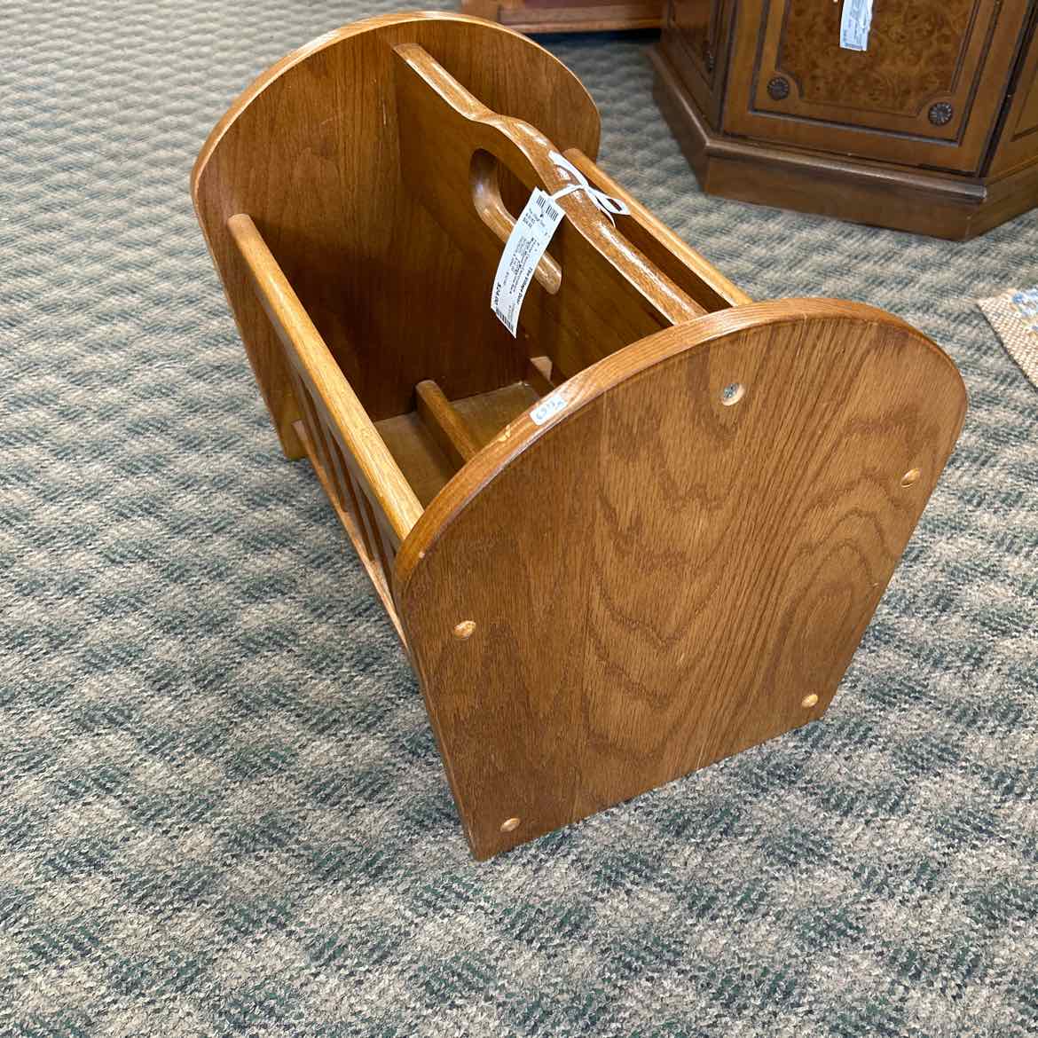Maple Wood Magazine Rack
