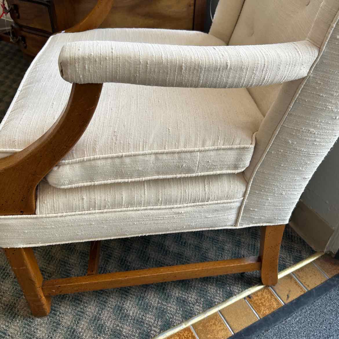 Ivory Arm Chair