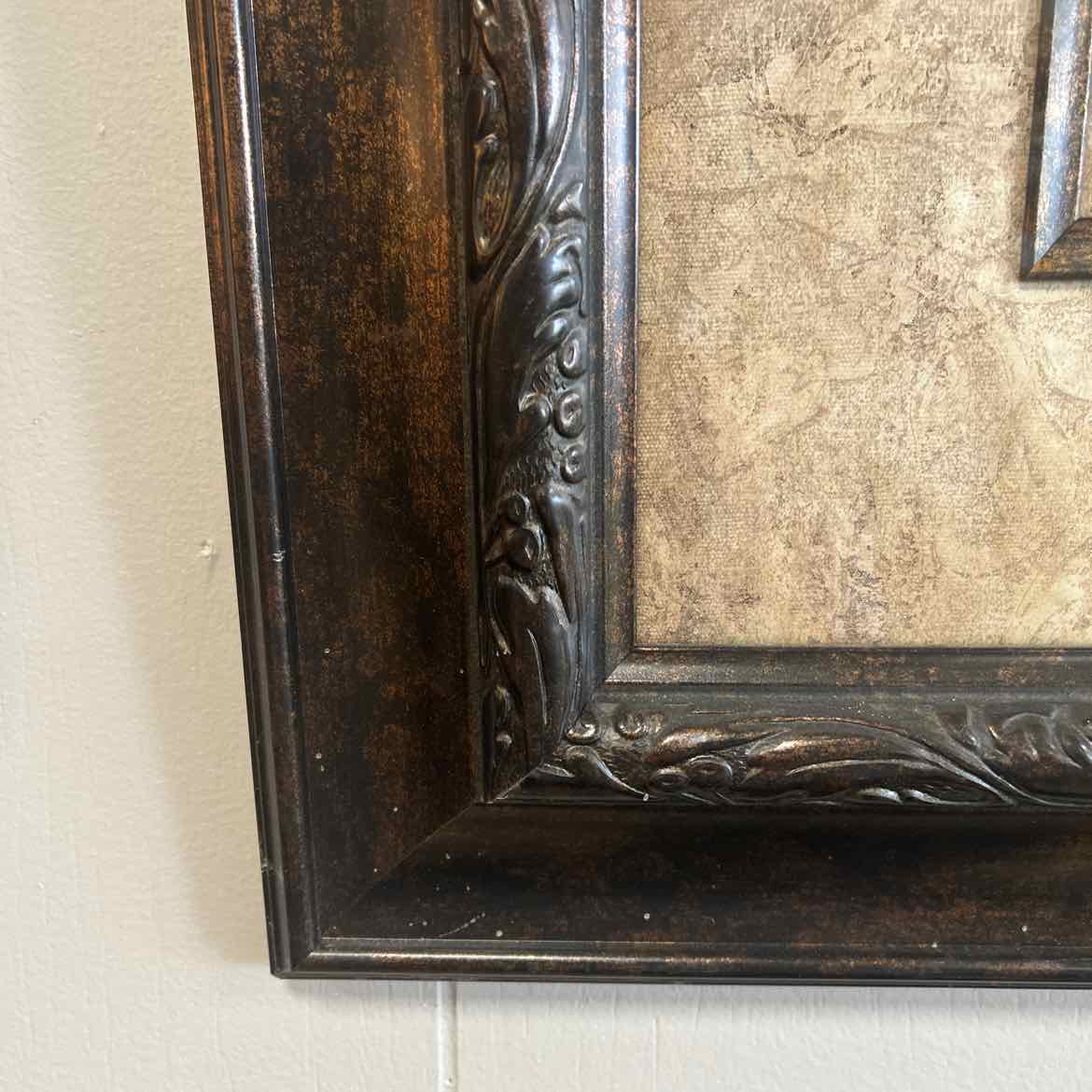 Medallion in Bronze Frame