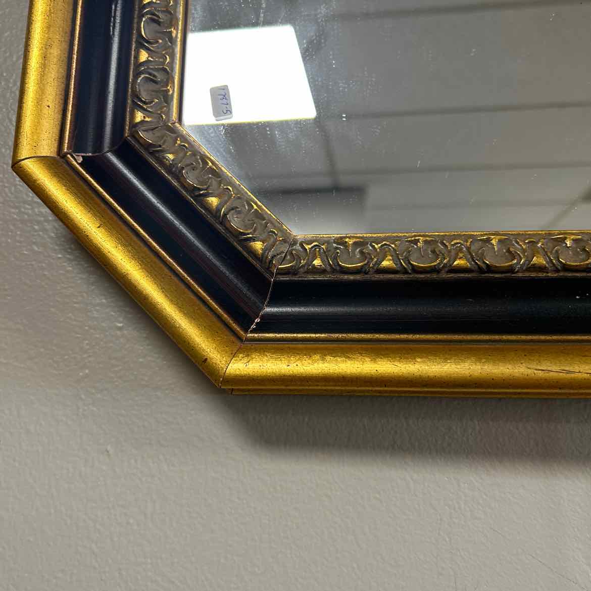 Gold & Black Mirror