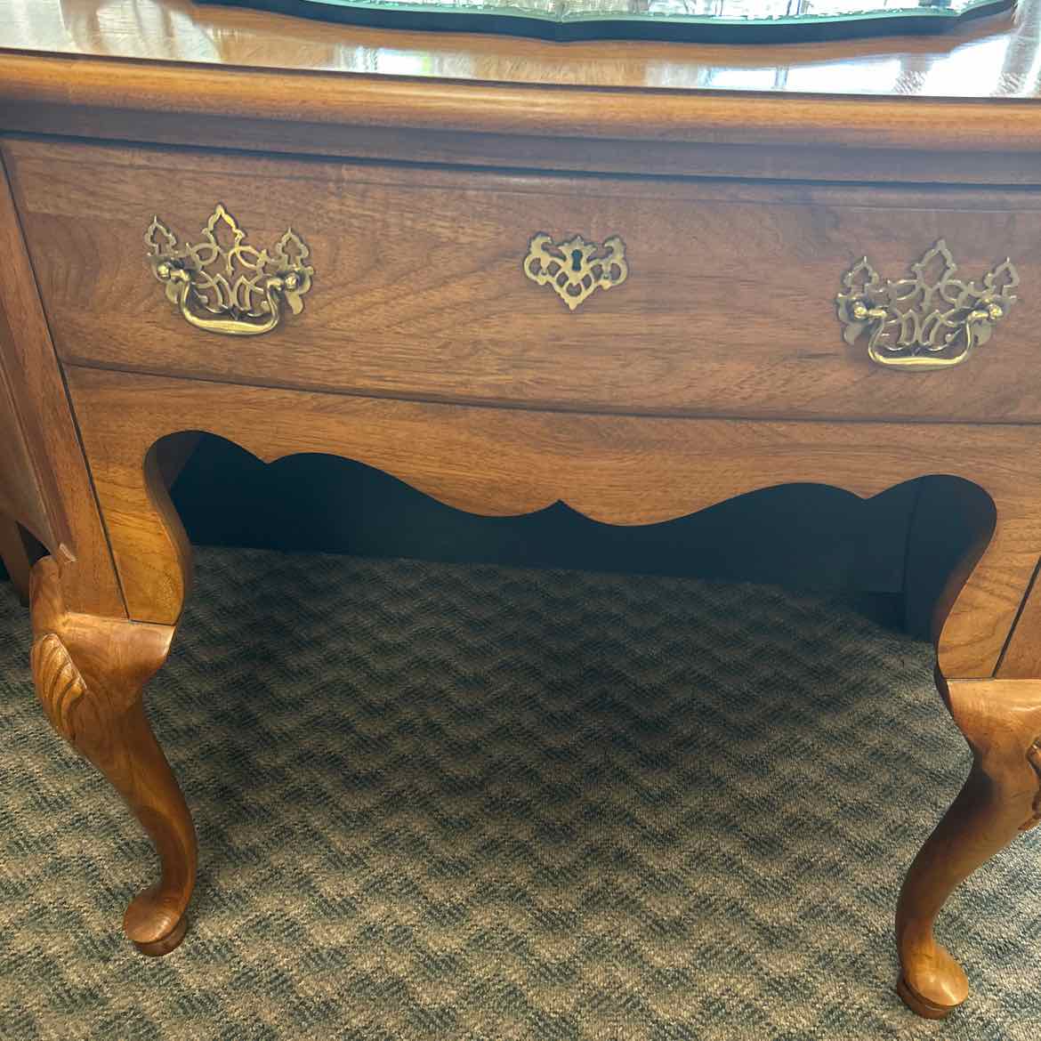 Thomasville Oak Buffet w/Raised Legs