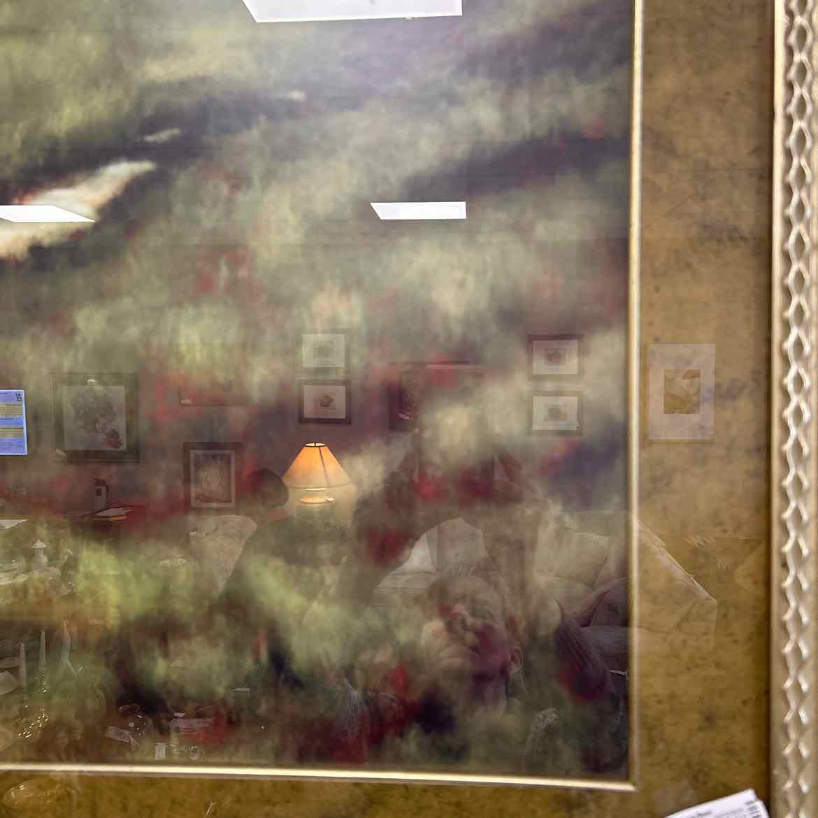 Gold Framed "Lazy River"