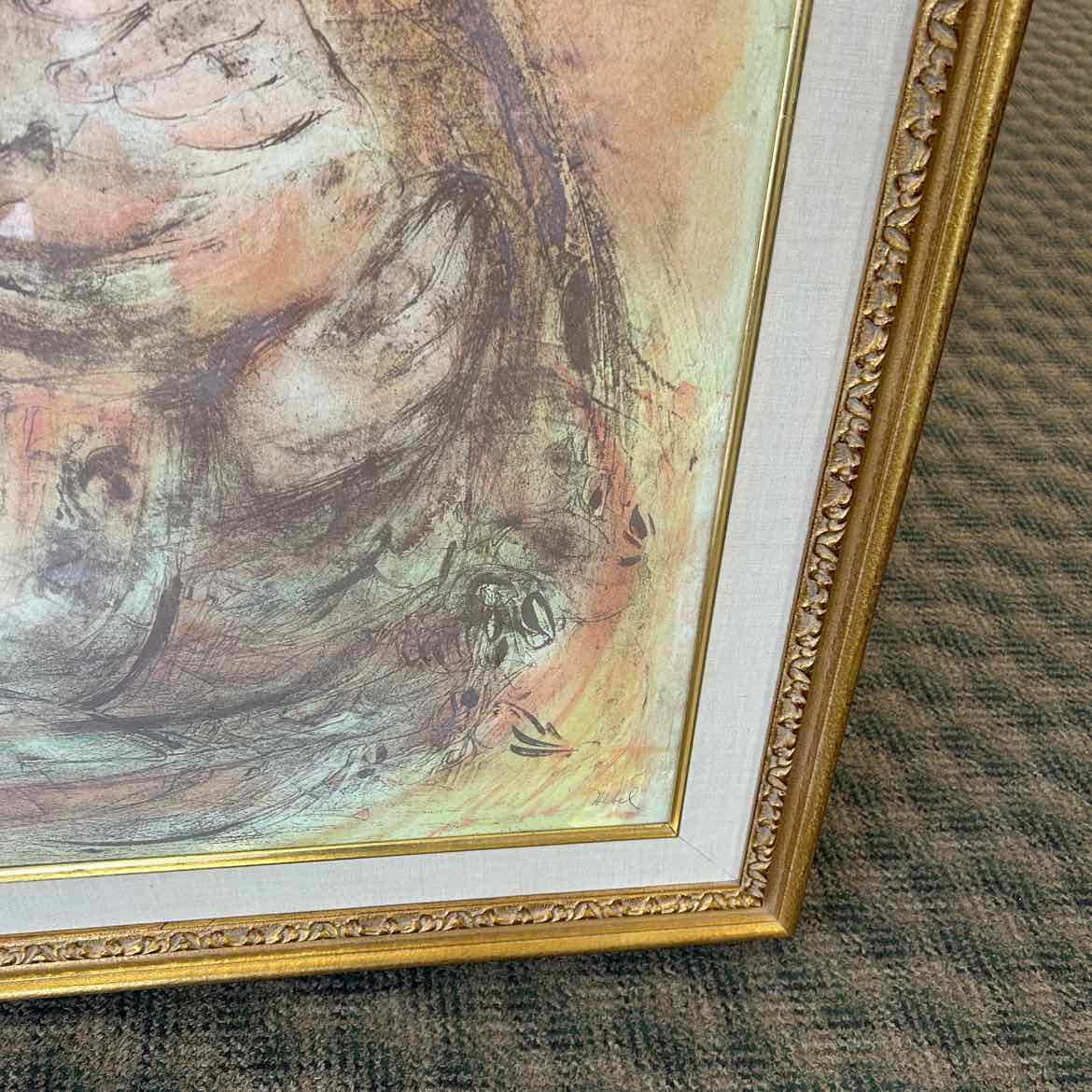 Hibel Lithograph "Ingrid w/Child" Signed & Numbered