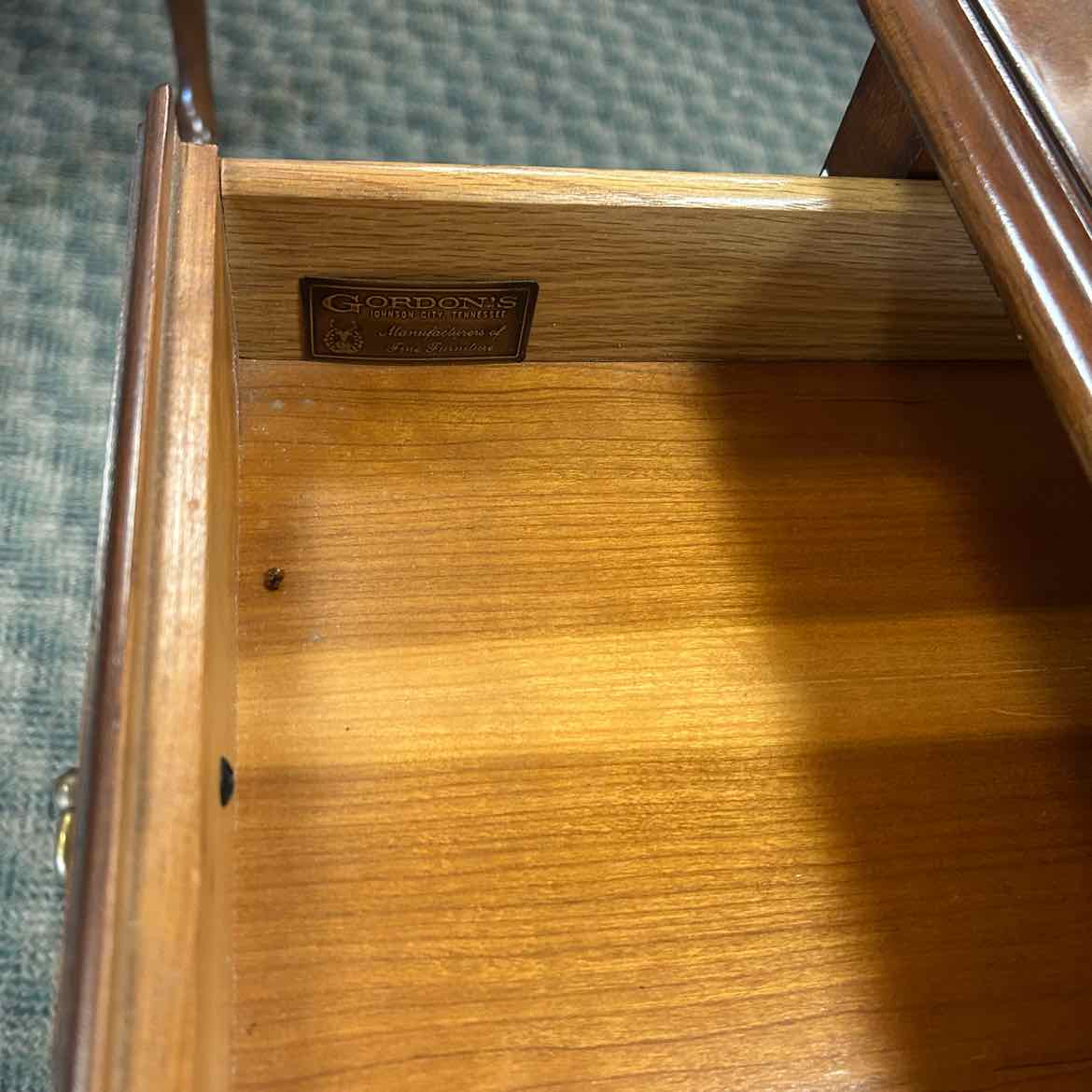 Wood Side Table w/Drawer - Gordon