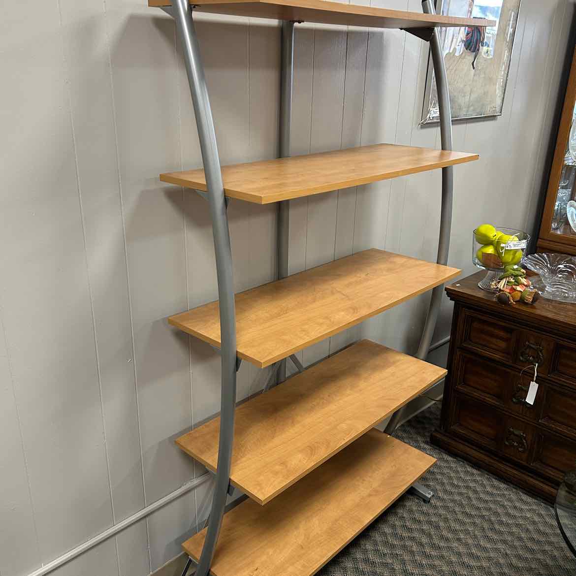 Wood & Metal Shelf