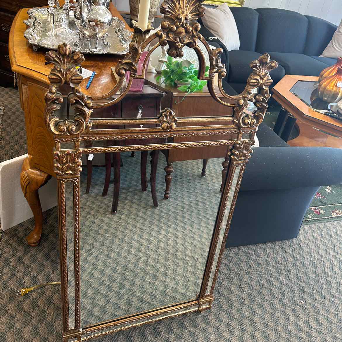 LaBarge Ornate Mirror
