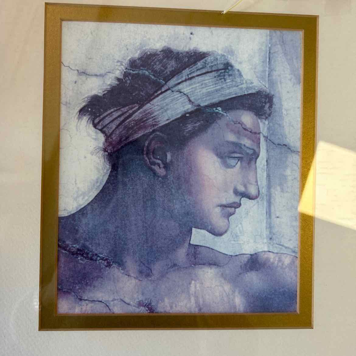 Roman Man in Silver Frame
