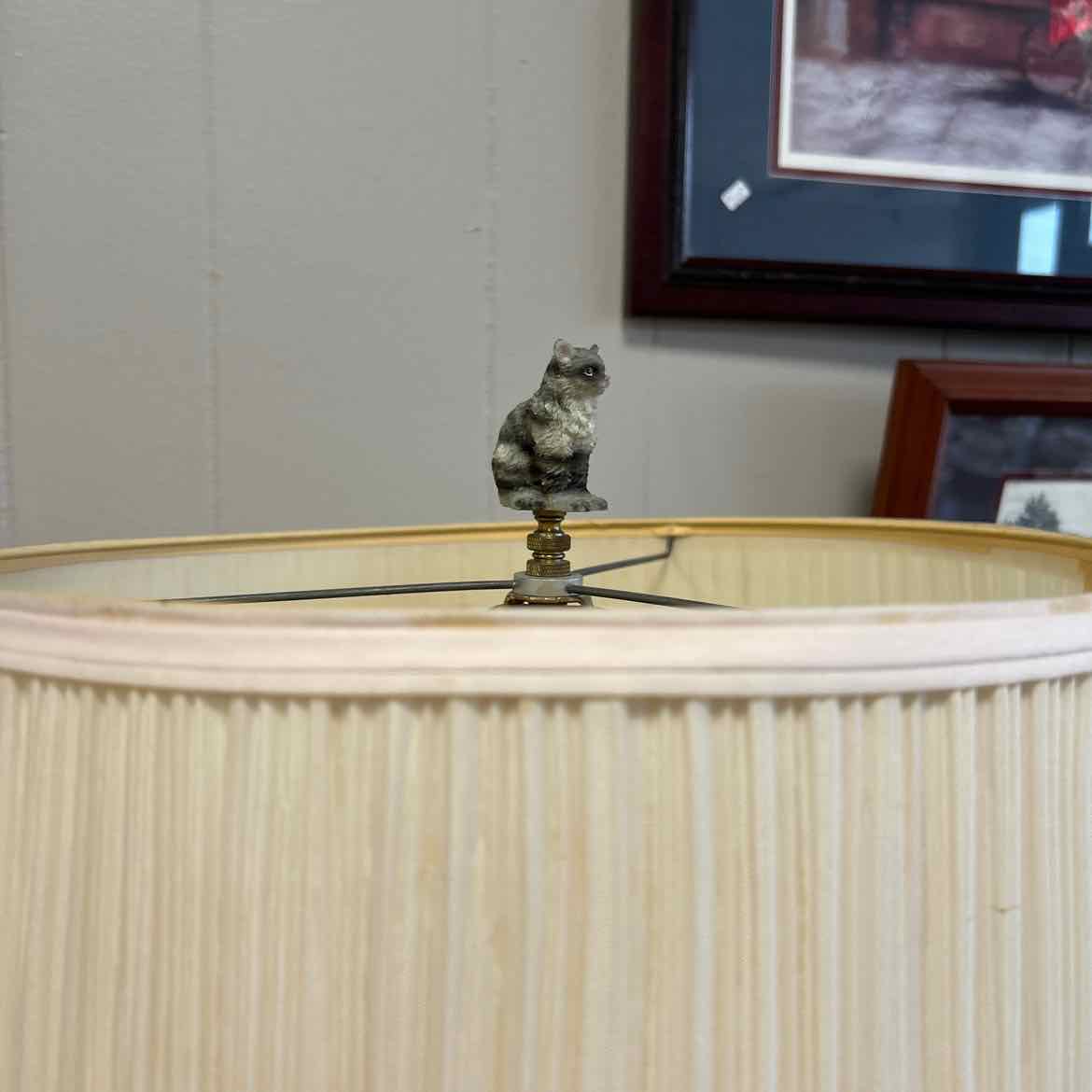 Tall Lamp w/Fruit Base