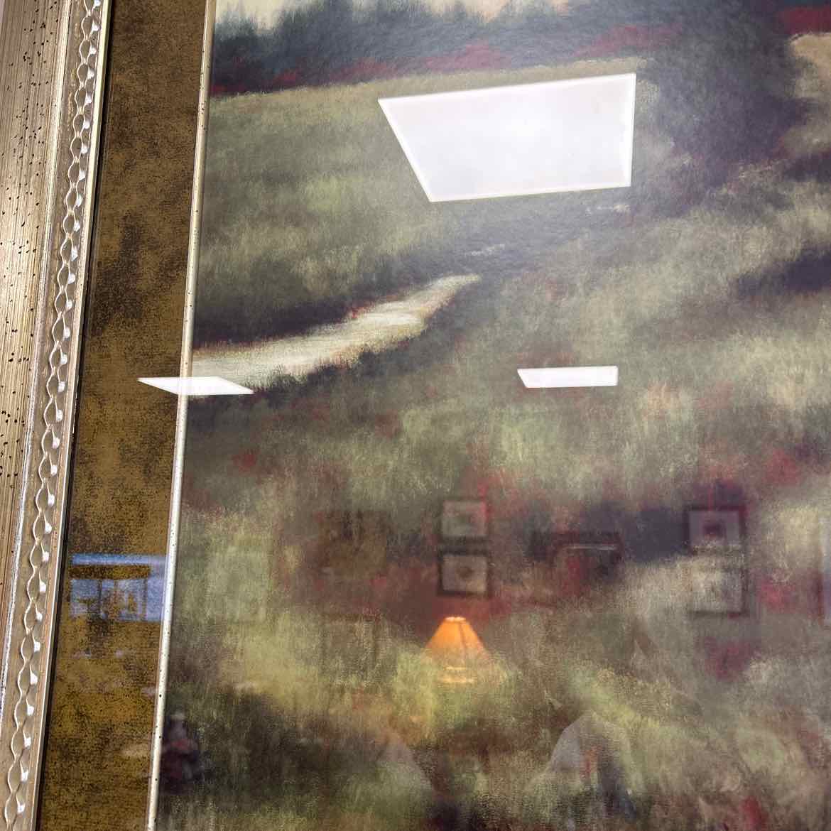 Gold Framed "Lazy River"