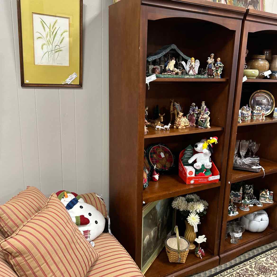 4 Shelf Wood Bookcase