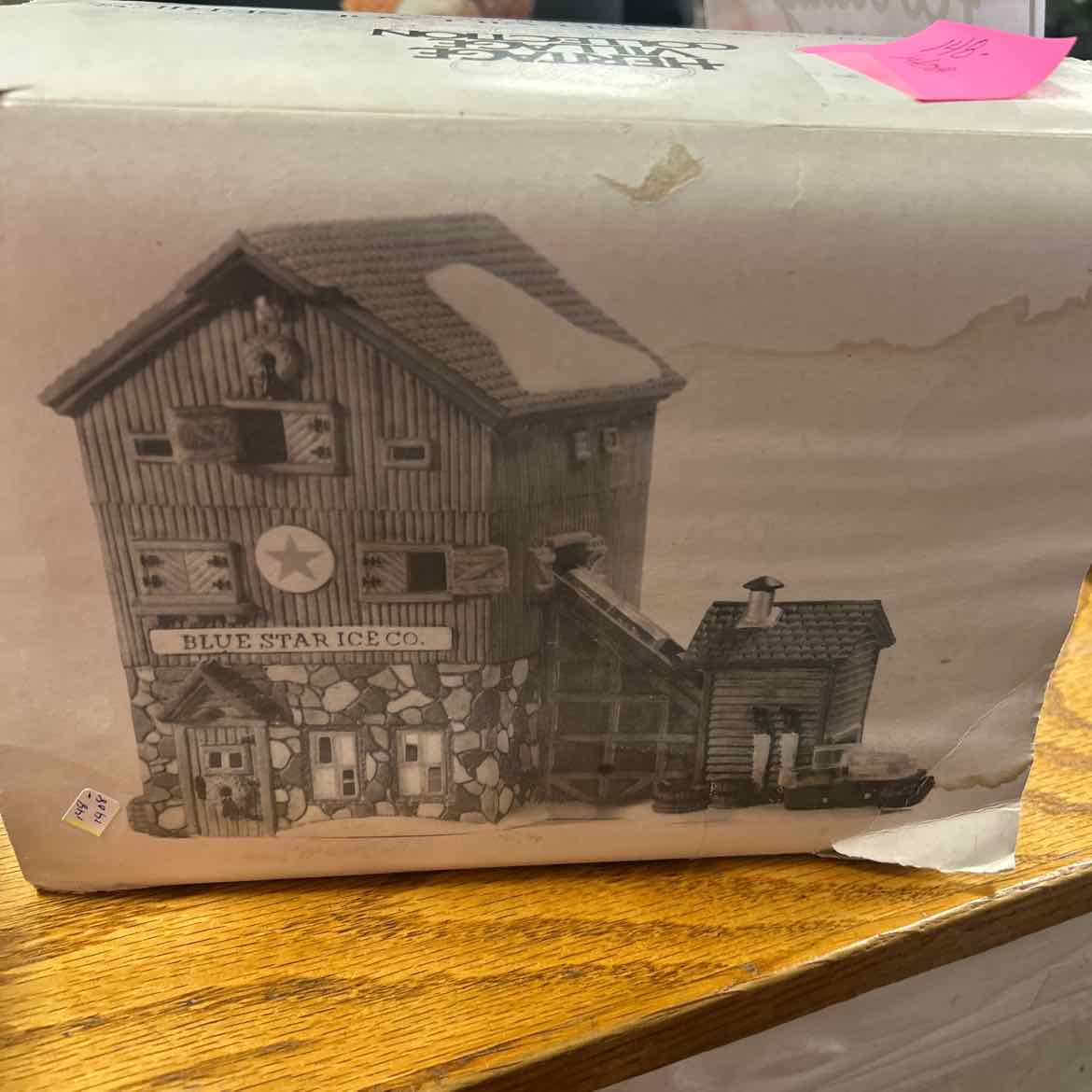 Dept 56 Blue Star Ice Co