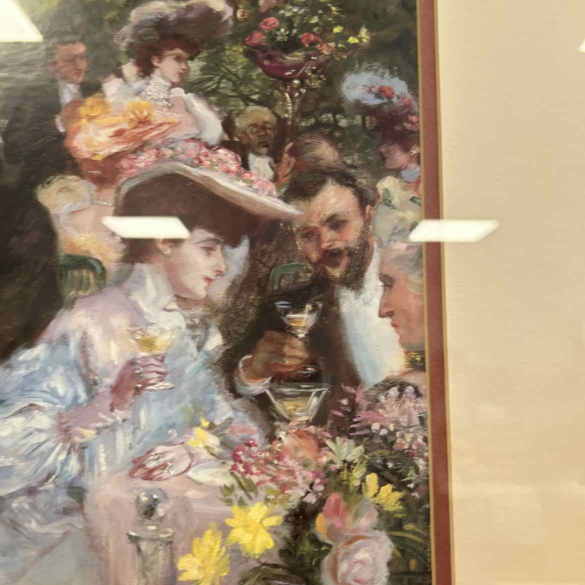 Scene of Ladies Eating at Hotel