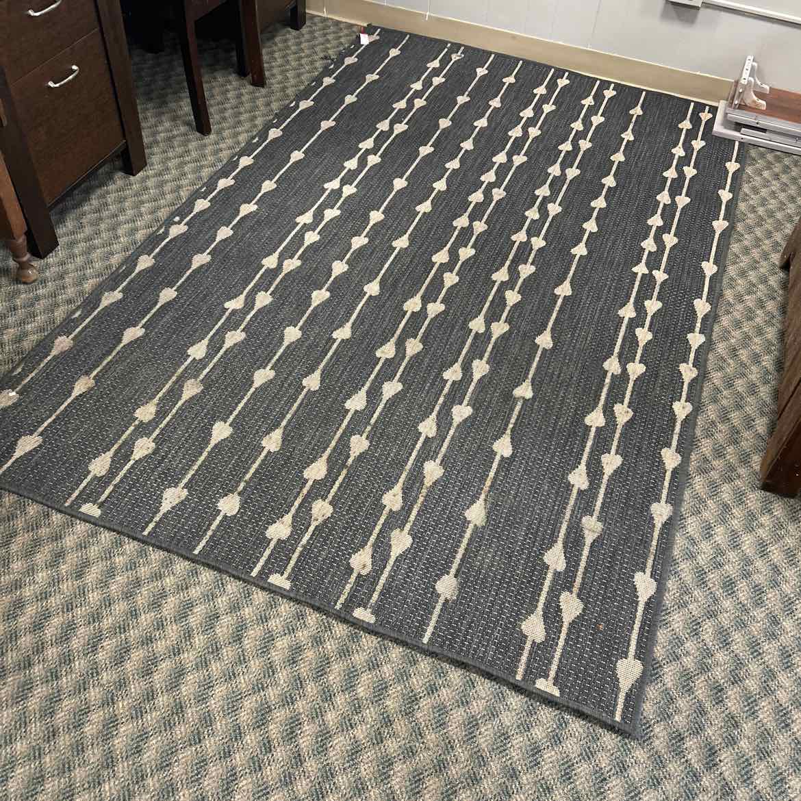 94x60 Gray & Beige Rug