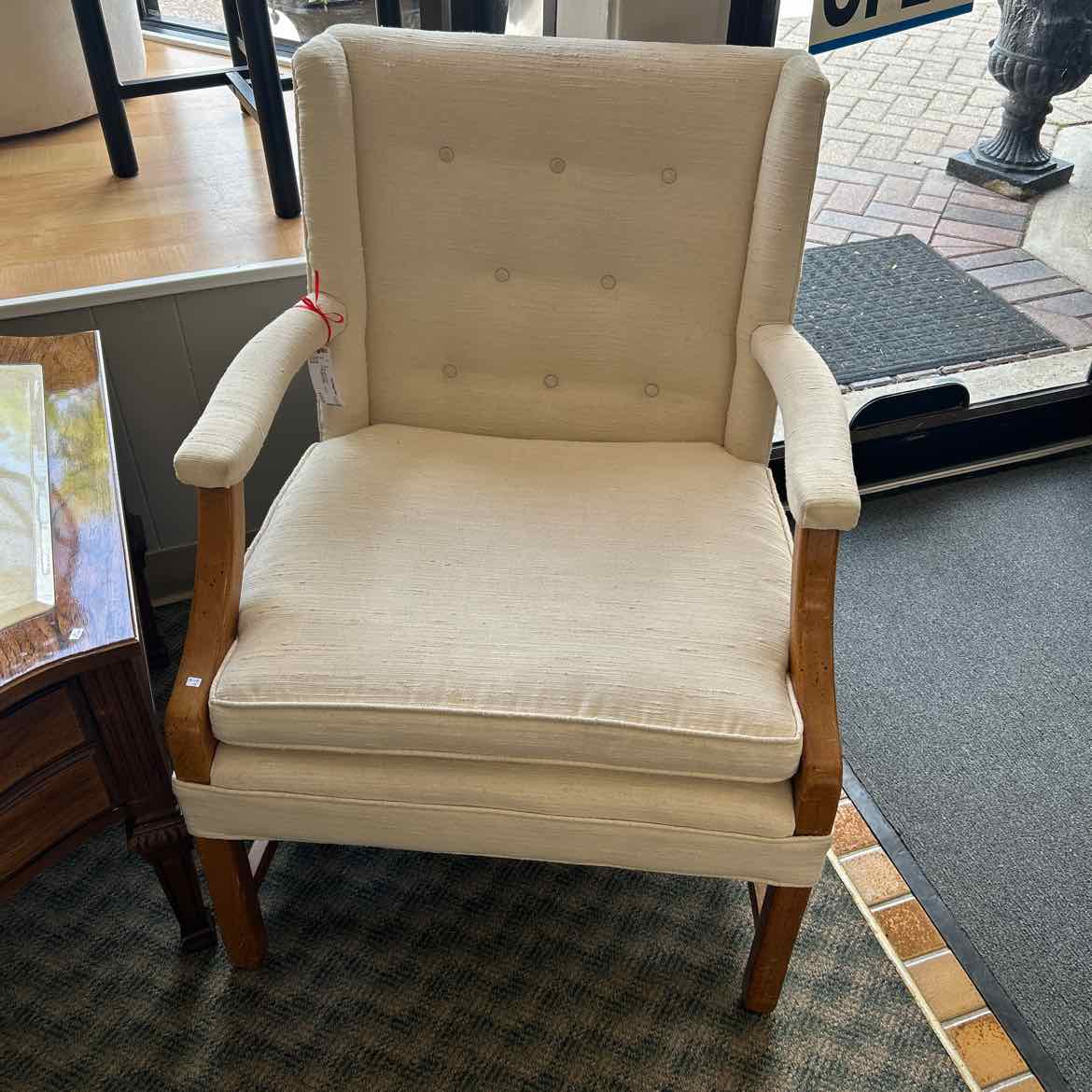 Ivory Arm Chair