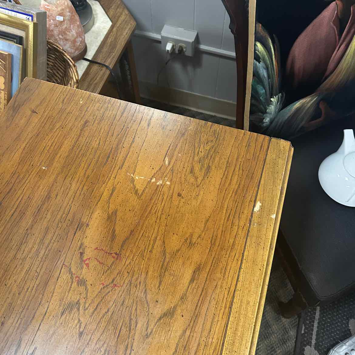 Paneled Wood Buffet w/3 Drawers