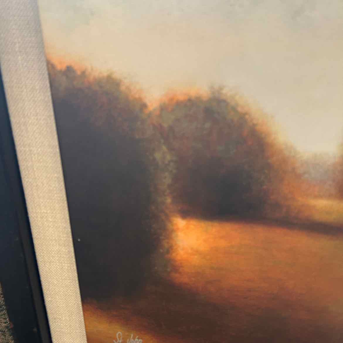Raised Picture -Autumn Scene