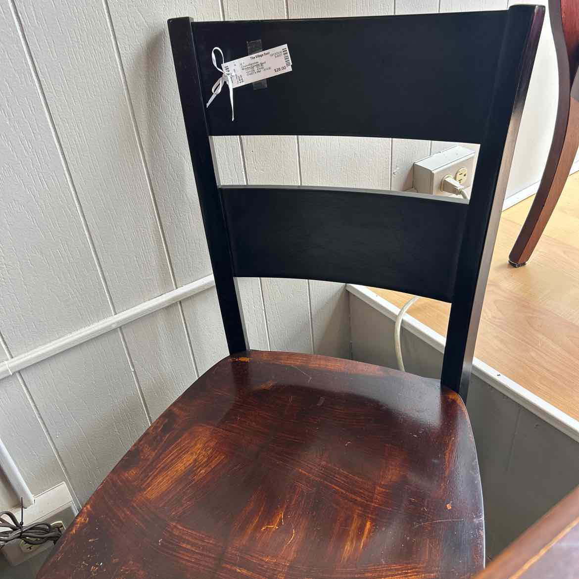 Wooden Counter Stool