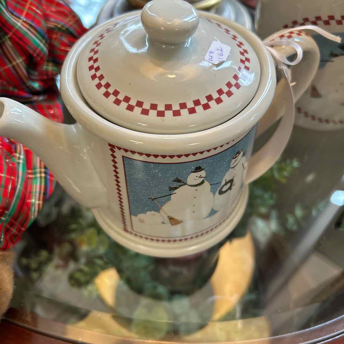 Snowman Teapot
