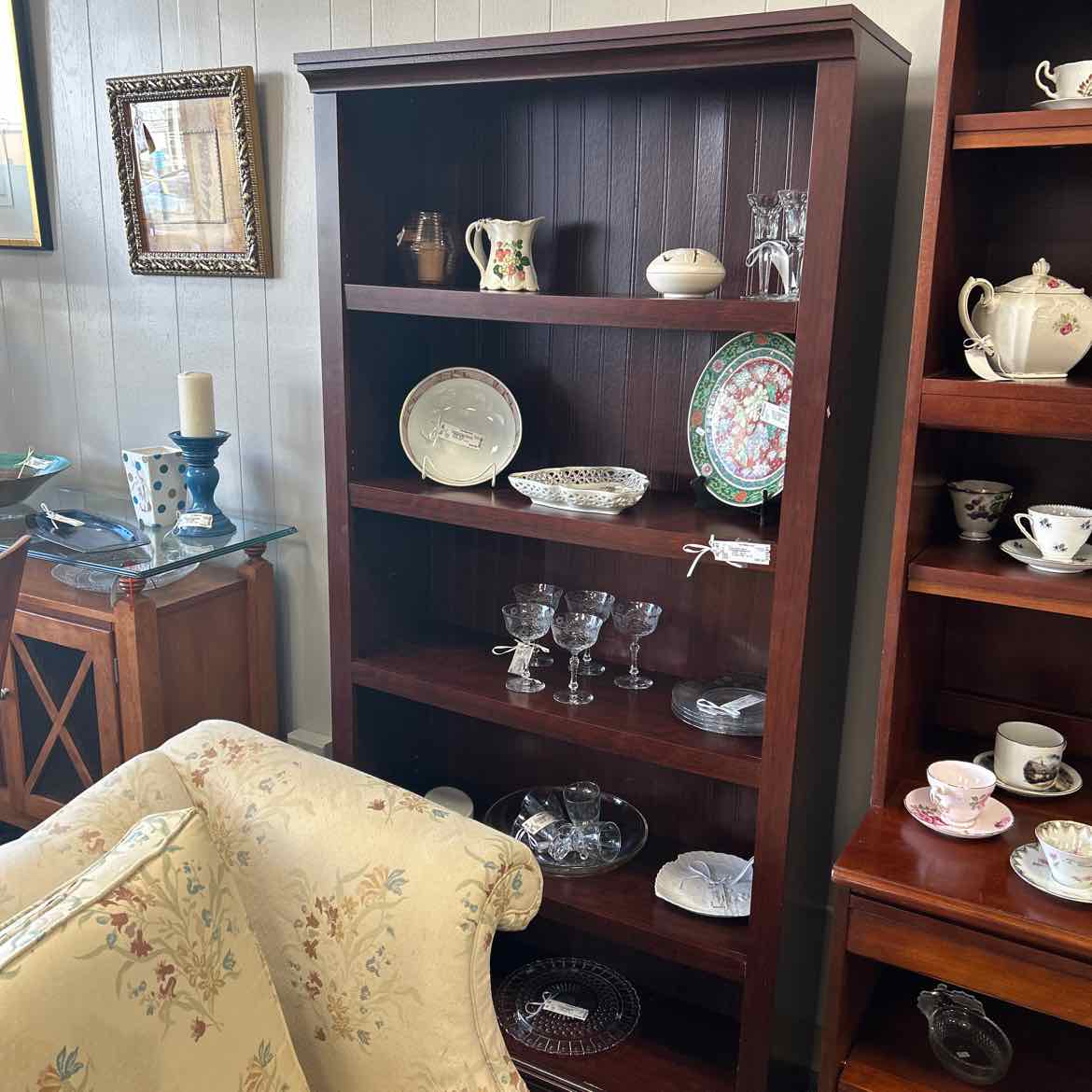 5 Shelf Wood Bookcase