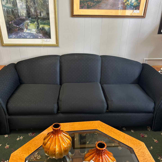 Black w/Little Squares Sofa