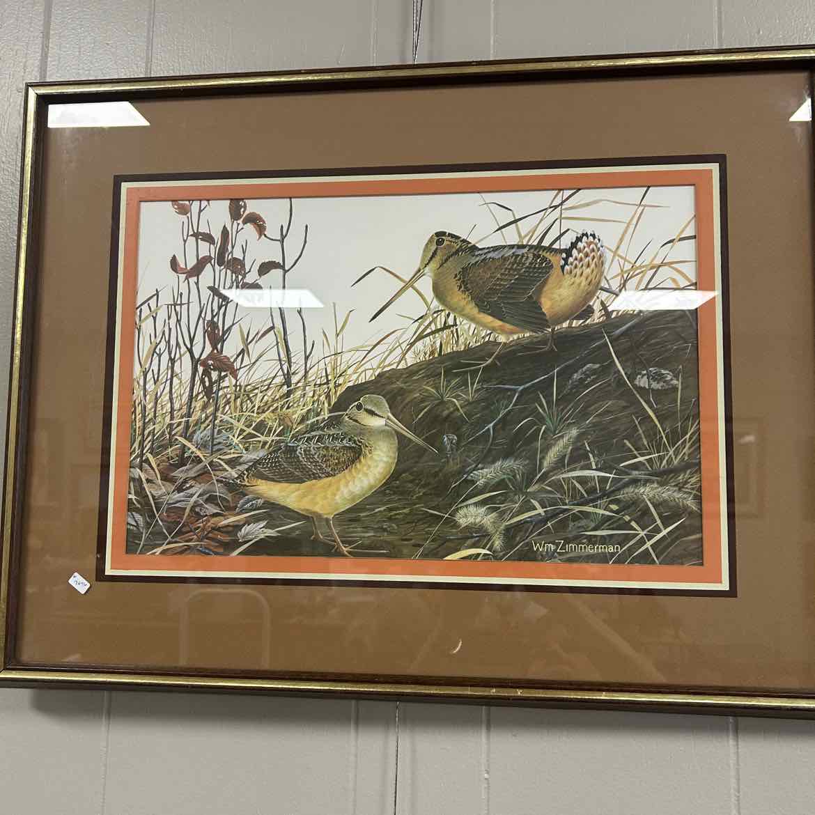 Zimmerman Picture -Framed Woodcock