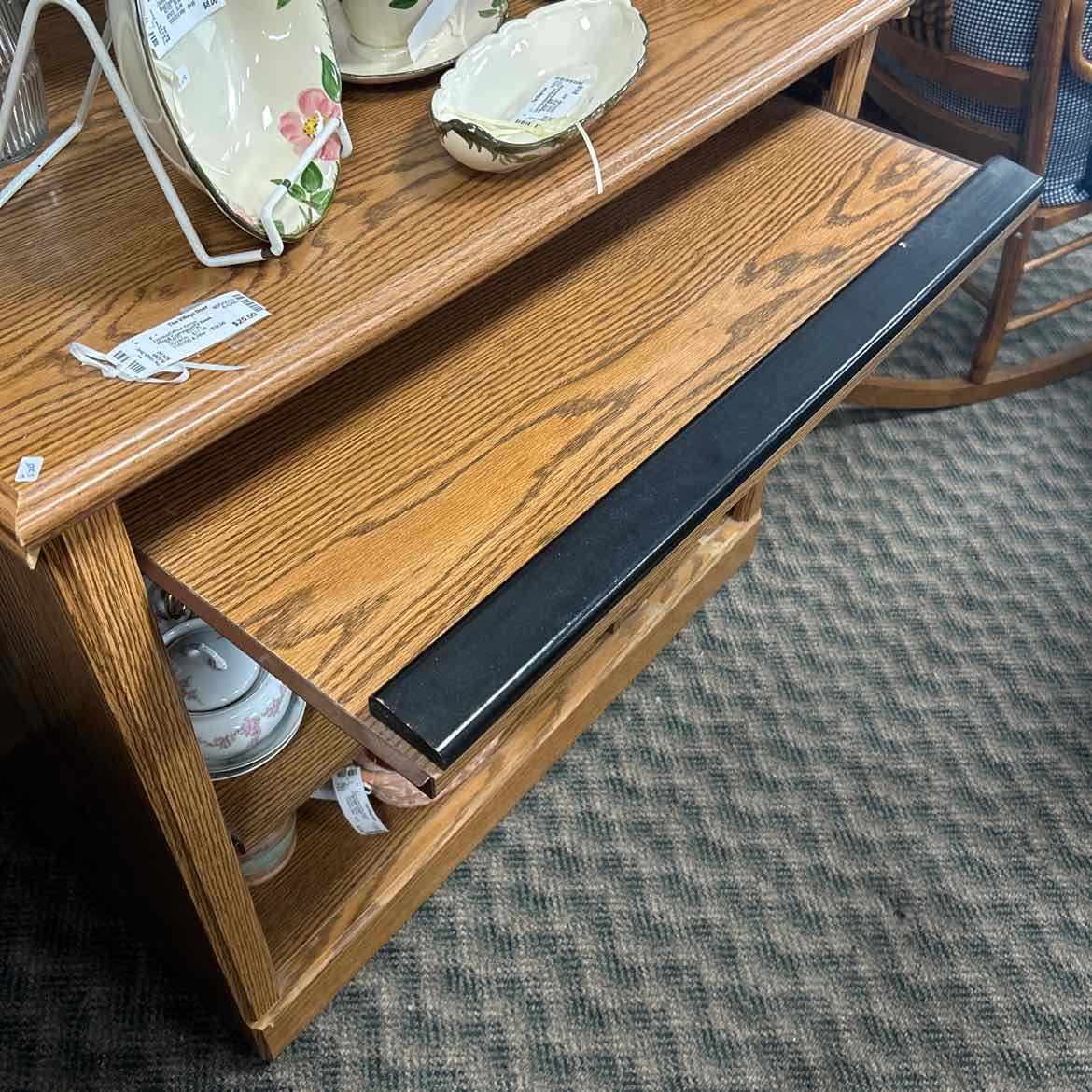 Wood Computer/TV Desk