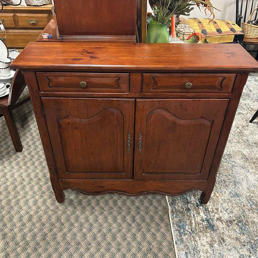 Narrow Wood Habersham Plantation Cabinet