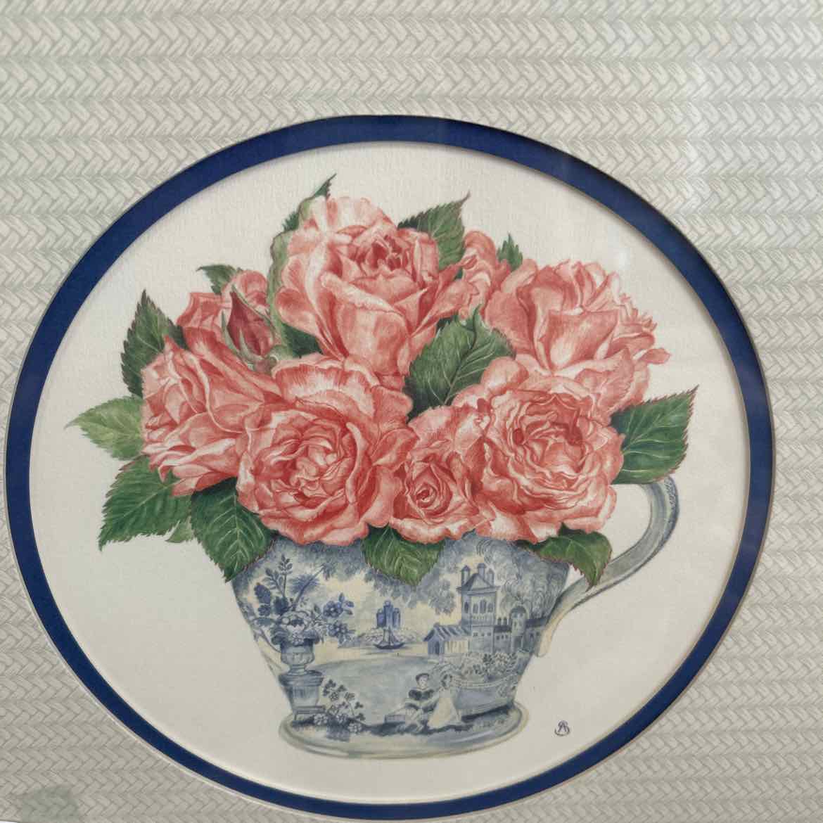Picture of Pink Roses in Pitcher