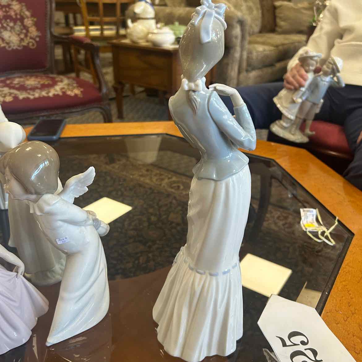 Lladro -Lady Holding a Puppy