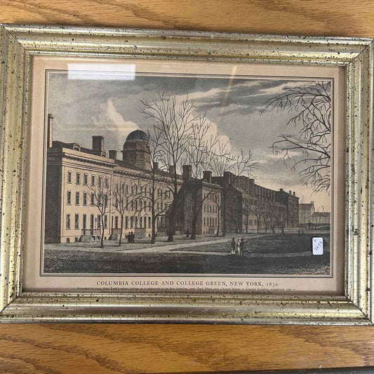 Vintage Picture Columbia College 1850