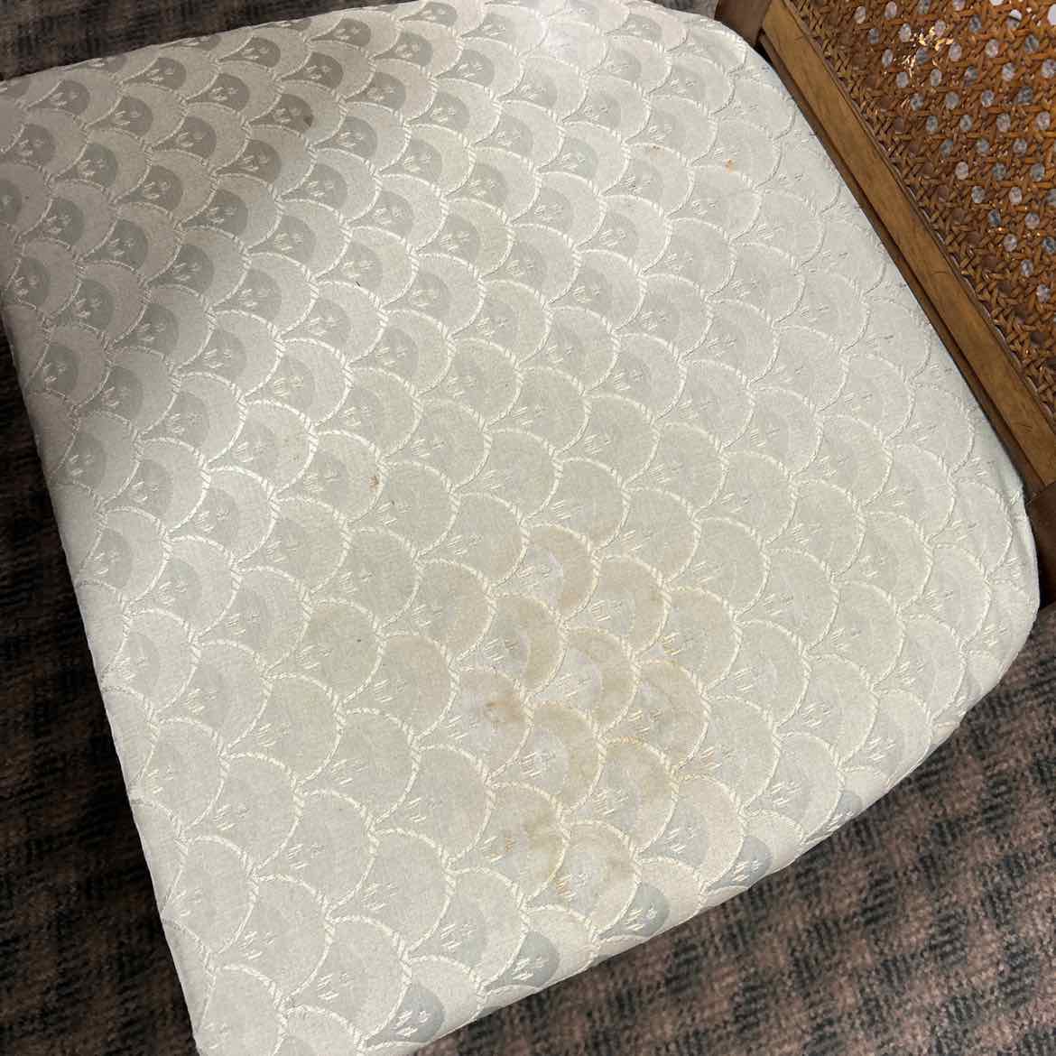 3 Dining Cane Back Chairs & 1 Cane Back Arm Chair