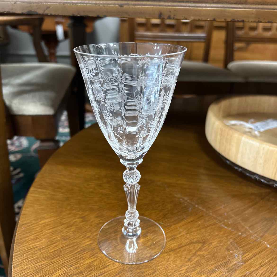 6 Fostoria Water Glasses