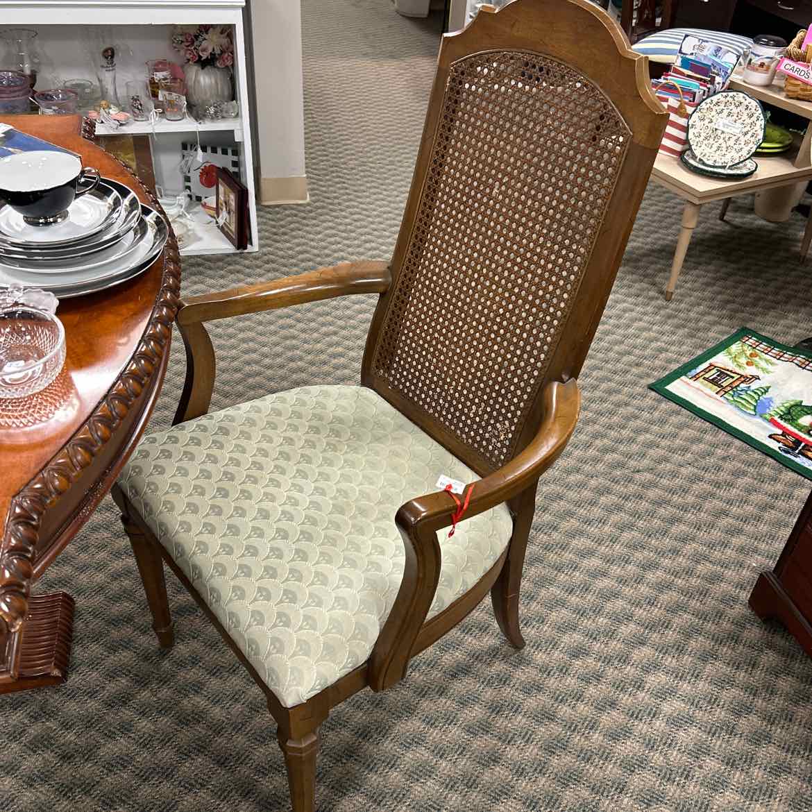 Set of 3 Dining Chairs -One Arm Chair & 2 Side Chairs