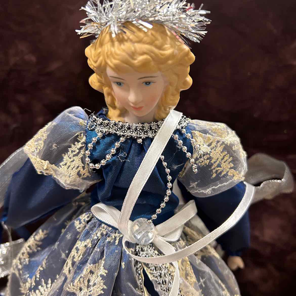 Blue Angel Tree Topper